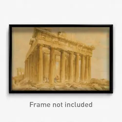 Lusieri Giovanni Battista - The Parthenon from the Northwest