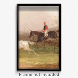 William J. Shayer - Steeplechasing- The Brook