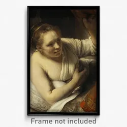Rembrandt (Rembrandt van Rijn) - A Woman in Bed - Google Art Project - cropped.jpg