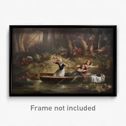 Attributed to Karl Bodmer - Capture of the Calloway Girls and Jemima Boone