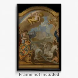 James Thornhill - Allegory of the Power of Great Britain by Sea, design for a decorative panel for George I's ceremoni...
