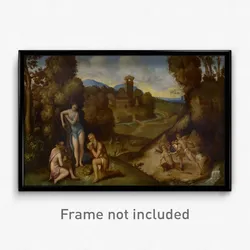 Circle of Giorgione - Allegory