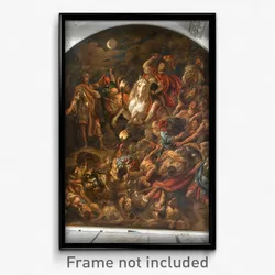 Jacob Jordaens the elder - A Roman Camp under Attack by Night