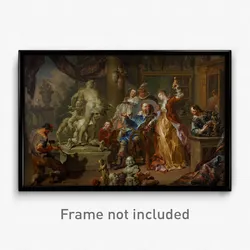Johann Platzer - The sculptor's studio