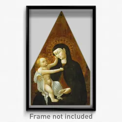 Pietro di Giovanni dAmbrogio - Madonna and Child