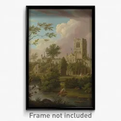 George Lambert - Kirkstall Abbey, Yorkshire