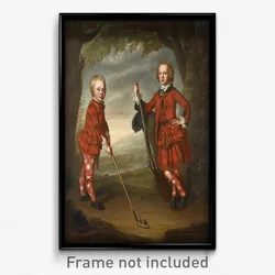 Attributed to William Mosman - Sir James Macdonald 1741 - 1765 and Sir Alexander Macdonald 1744 - 1810