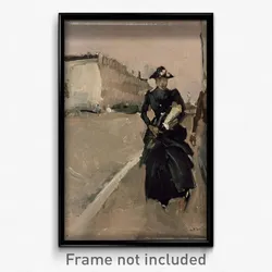 George Breitner - Gust of wind