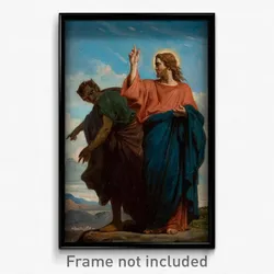 Félix Joseph Barrias - The Temptation of Christ by the Devil