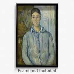 Paul Cézanne - Madame Cézanne in Blue