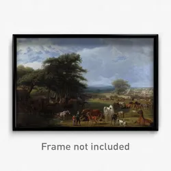 Jacques-Laurent Agasse - Lord Rivers's Stud Farm, Stratfield Saye