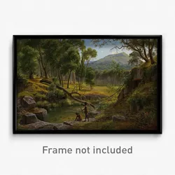 Eugène von Guérard - Warrenheip Hills near Ballarat