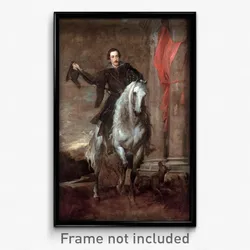 Anton Van Dyck - Anton Giulio Brignole-Sale on horseback