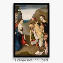 Master of the Virgo inter Virgines - Lamentation over the Dead Christ