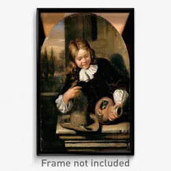 De Moor, Carel - Boy with a Flagon and a Bird's Nest