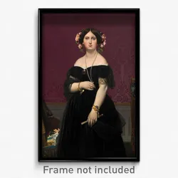 Jean-Auguste-Dominique Ingres - Madame Moitessier