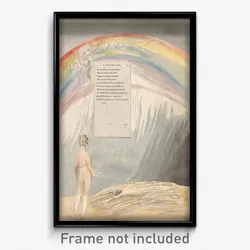 William Blake - The Poems of Thomas Gray, Design 51, "The Progress of Poesy."