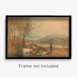 Joseph Mallord William Turner - Lulworth Castle, Dorset