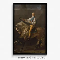 Jacques-Louis David - Equestrian portrait of Stanisław Kostka Potocki