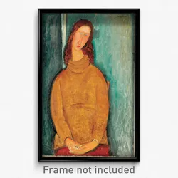 Amedeo Modigliani - Portrait of Jeanne Hébuterne