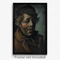 Vincent van Gogh - Head of a peasant