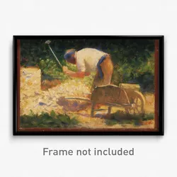Georges-Pierre Seurat - The Stone Breaker