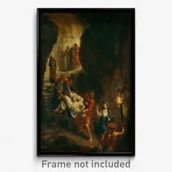 Eugène Delacroix - Christ Carried Down to the Tomb