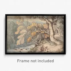Thomas Rowlandson - Bathers in a Landscape