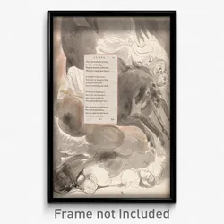 William Blake - The Poems of Thomas Gray, Design 73, "The Fatal Sisters."