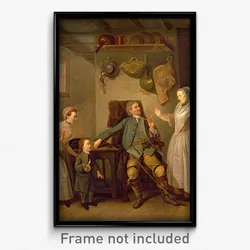 Johan Joseph Zoffany - David Garrick and Mary Bradshaw in David Garrick's "The Farmer's Return"