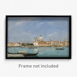 Eugène Louis Boudin - Venice, Santa Maria della Salute from San Giorgio