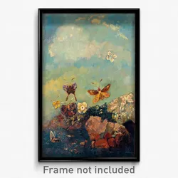 Odilon Redon - Butterflies