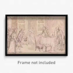 Thomas Rowlandson - The Vicar of Wakefield- The Surprise