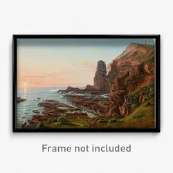 Eugene von GUÉRard - Castle Rock, Cape Schanck