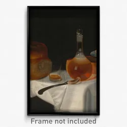 George Smith - Still Life of Bread, Butter and Cheese