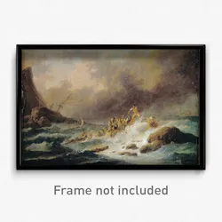 Vernet, Claude Joseph - A Shipwreck