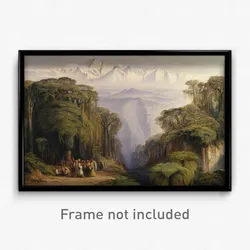 Edward Lear - Kangchenjunga from Darjeeling