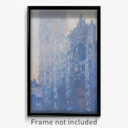Claude Monet - Rouen Cathedral Façade and Tour d'Albane (Morning Effect)