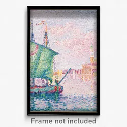 Paul Signac - Venice, The Pink Cloud, 1909