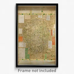 Buddhist map of the world