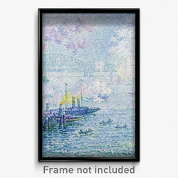 Paul Signac - The Port of Rotterdam