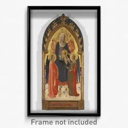 Fra Angelico - Madonna and Child with Two Angels