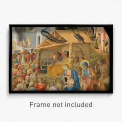 Fra Angelico and Fra Filippo Lippi - The Adoration of the Magi - Google Art Project (central cropped).jpg