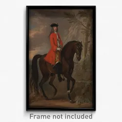 John Wootton - Portrait of a Man on Horseback
