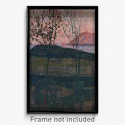 Egon Schiele - Setting Sun