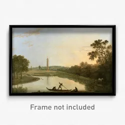 Richard Wilson - Kew Gardens- The Pagoda and Bridge