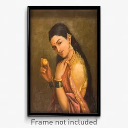Raja Ravi Varma - Woman Holding a Fruit