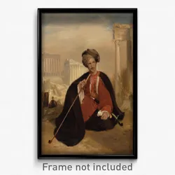 Andrew Geddes - Charles Lenox Cumming-Bruce in Turkish Dress