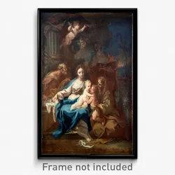 Conca, Sebastiano - Holy Family with St Anne, the Baptist and Zacharias