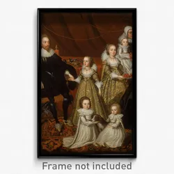 Cornelius Johnson, After - Portrait of Sir Thomas Lucy and his Family